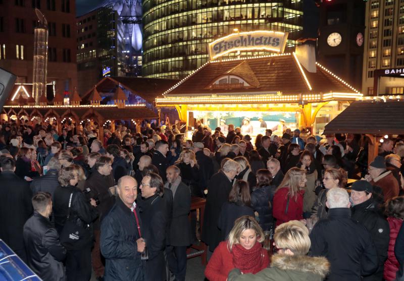 Weihnachtsmarkt der Winterwelt am Potsdamer Platz