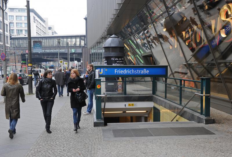 Shopping auf der Friedrichstraße