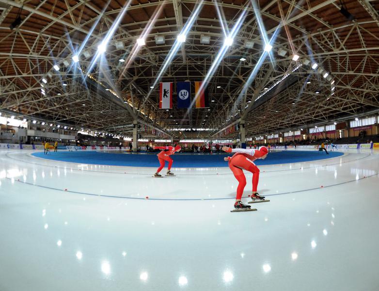 Eisbahn im Sportforum Hohenschönhausen