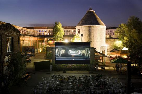 Freiluftkino Insel im Cassiopeia