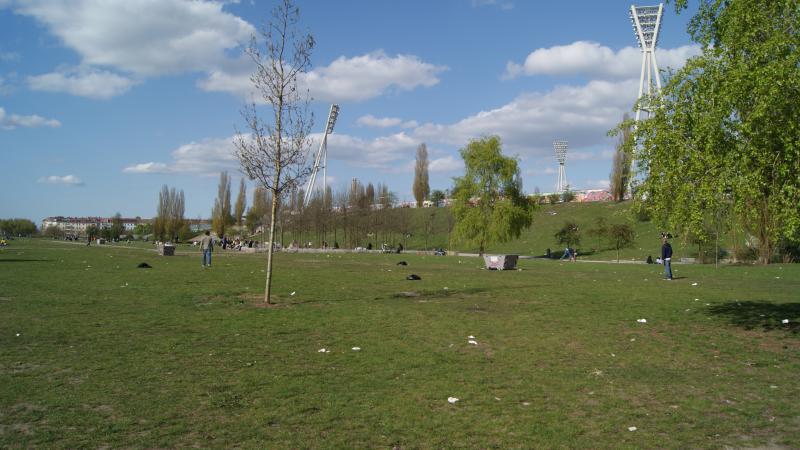 BBQ at Mauerpark