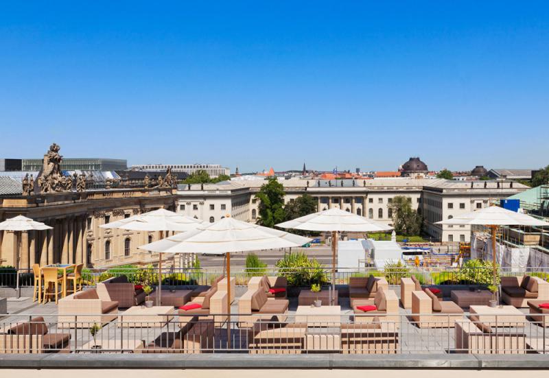 Rooftop Terrace of Hotel de Rome