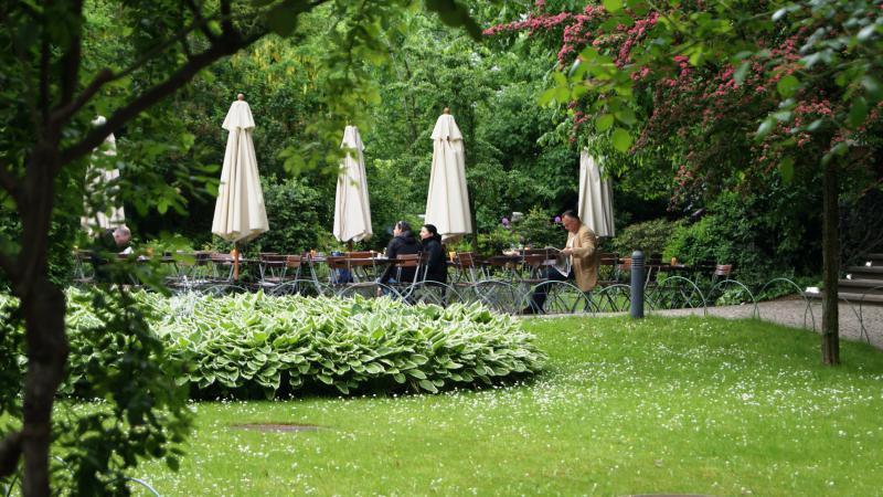 Café-Restaurant Wintergarten at the Literaturhaus