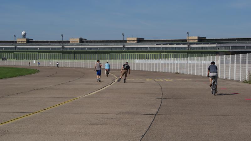 Skatestrecke Flughafen Tempelhof