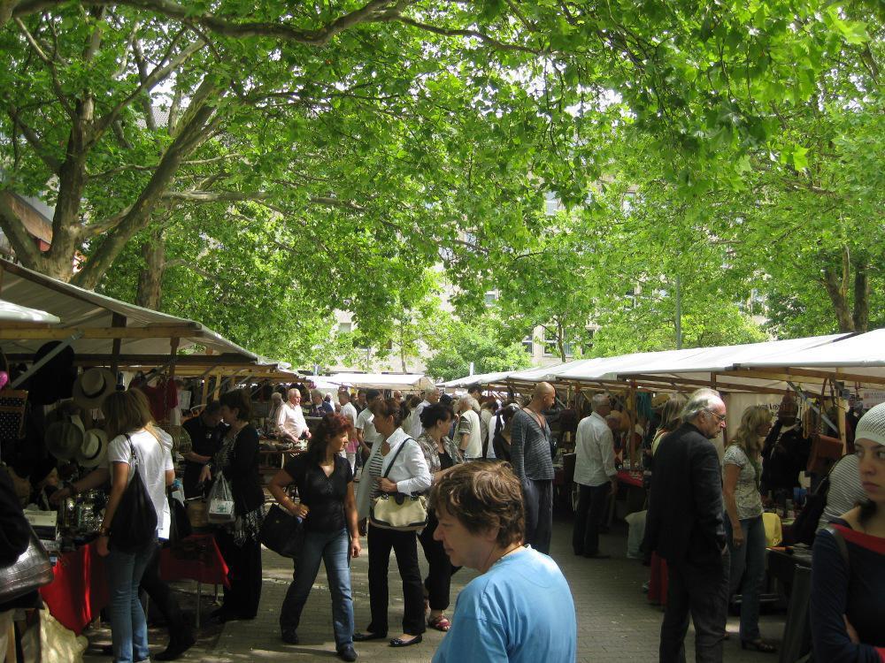 Art Market and Jumble Sale on Fehrbelliner Platz