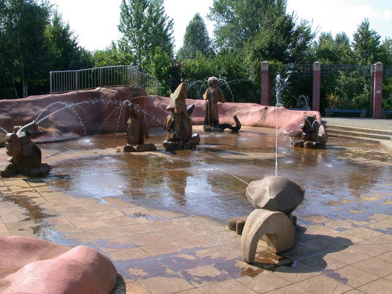 Wasserspielplatz Marzahn-West: Sprühplansche