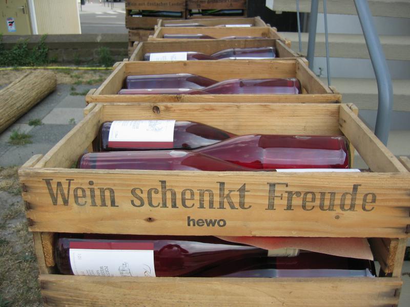 Nix wie Wein