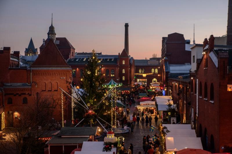 Lucia Christmas Market at Kulturbrauerei