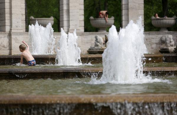 Fairy Tale Fountain at Volkspark Friedrichshain