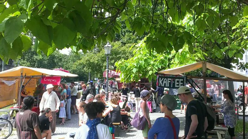 Foto: Wochenmarkt am Südstern / diemarktplaner