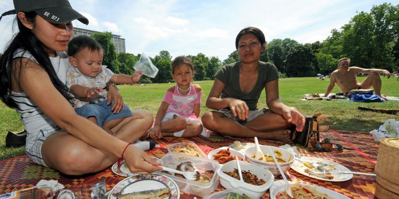 Thaiwiese im Preußenpark