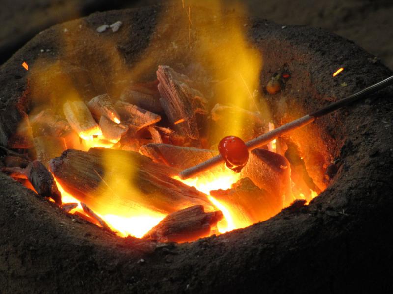 Feuer und Eis im Museumsdorf Düppel