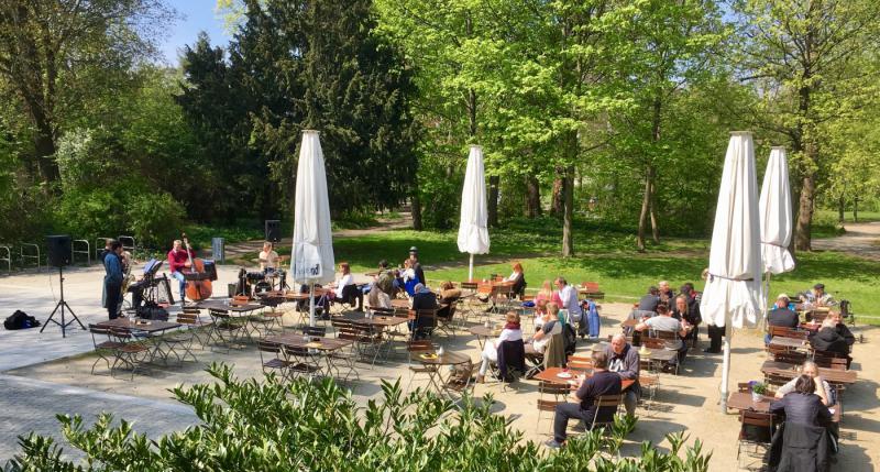 Café in der Schwartzschen Villa