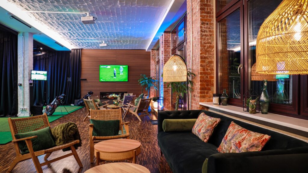 Foto: Public Viewing bei EvoGolf